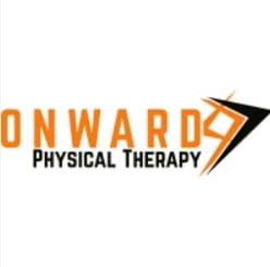 The logo for Onward Physical Therapy